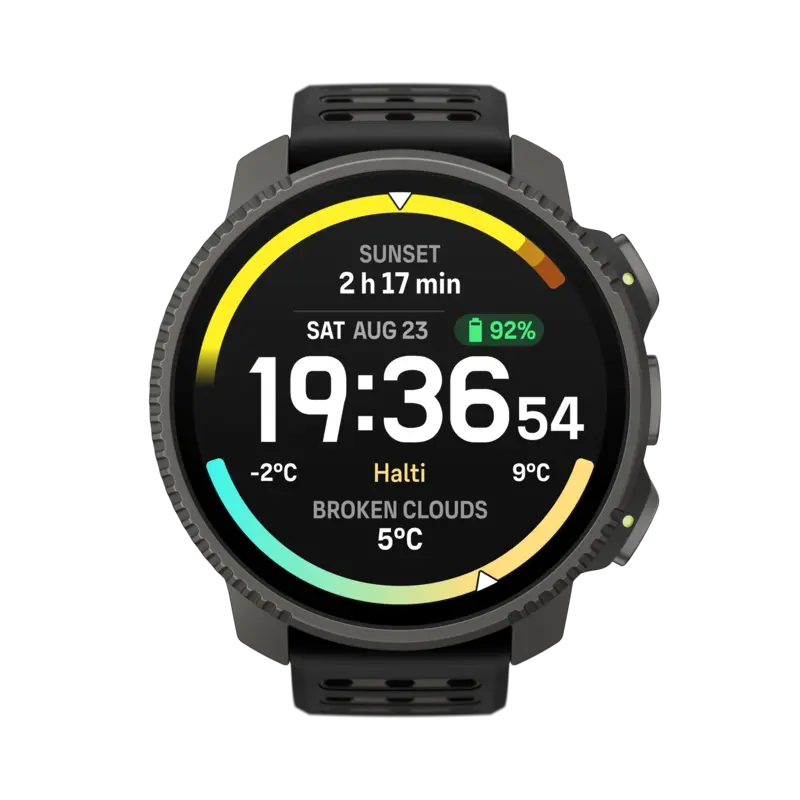 Suunto Vertical 2 Titanium Watch - Black