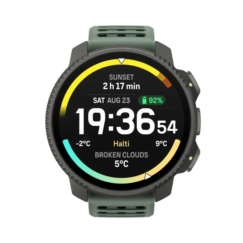 Suunto Vertical 2 Titanium Watch - Sage