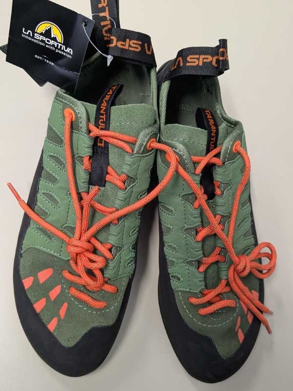 La Sportiva Tarantulace Mens Climbing Shoe - Olive/Tiger