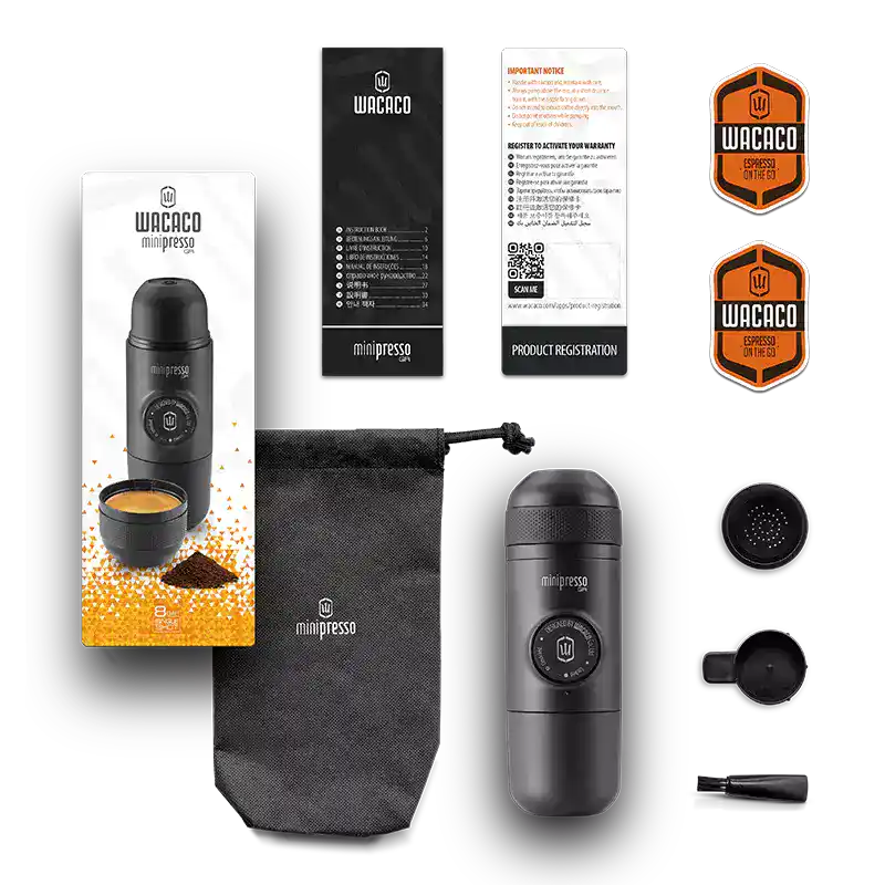 Wacaco Minipresso GR Portable Espresso Machine