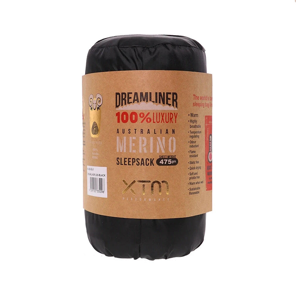 XTM Dreamliner 230 Merino Wool Sleeping Bag Liner