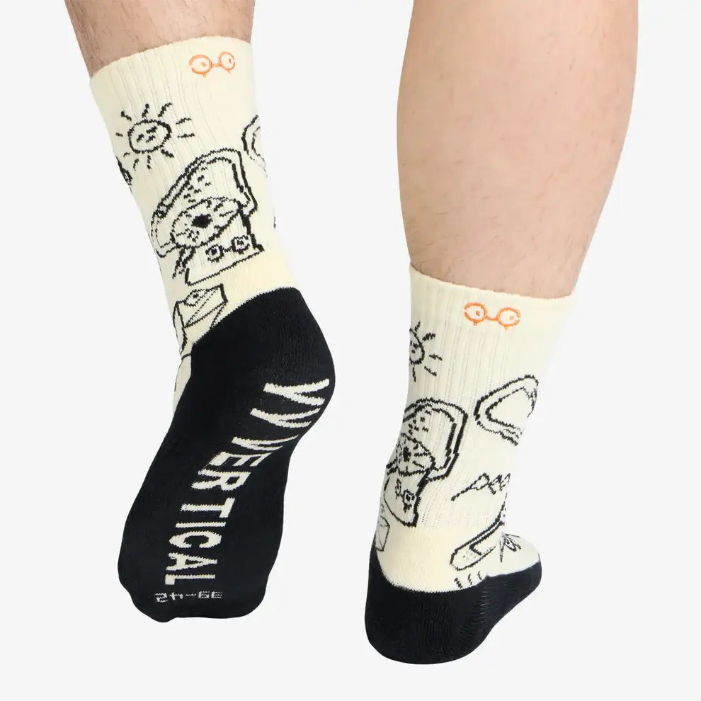 YY Vertical Climber Doodle Socks