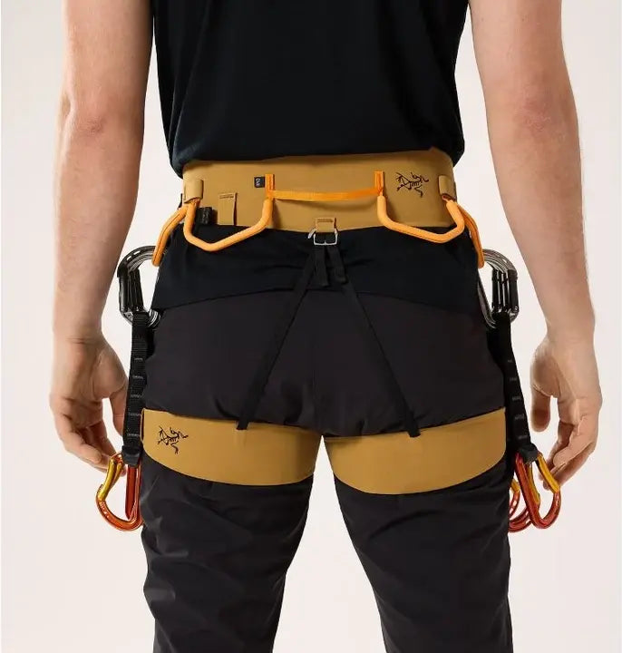 Arcteryx AR-395a Mens Climbing Harness - Yukon/Edziza