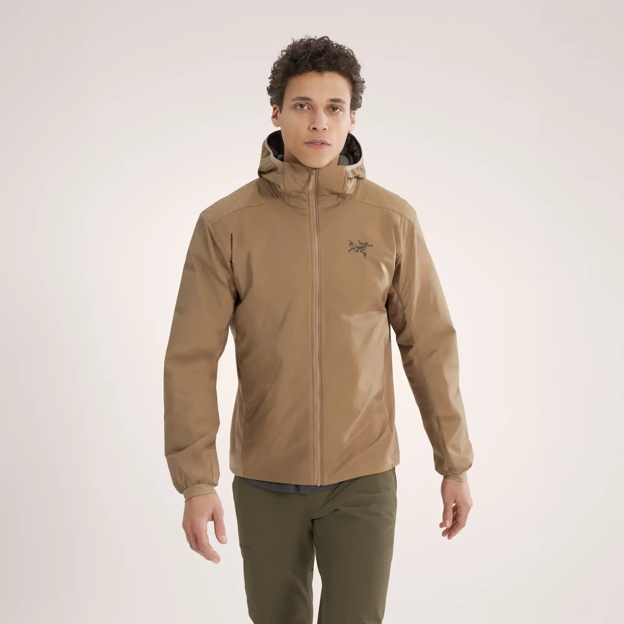Arcteryx Atom Mens Hooded Jacket - Canvas/Forage