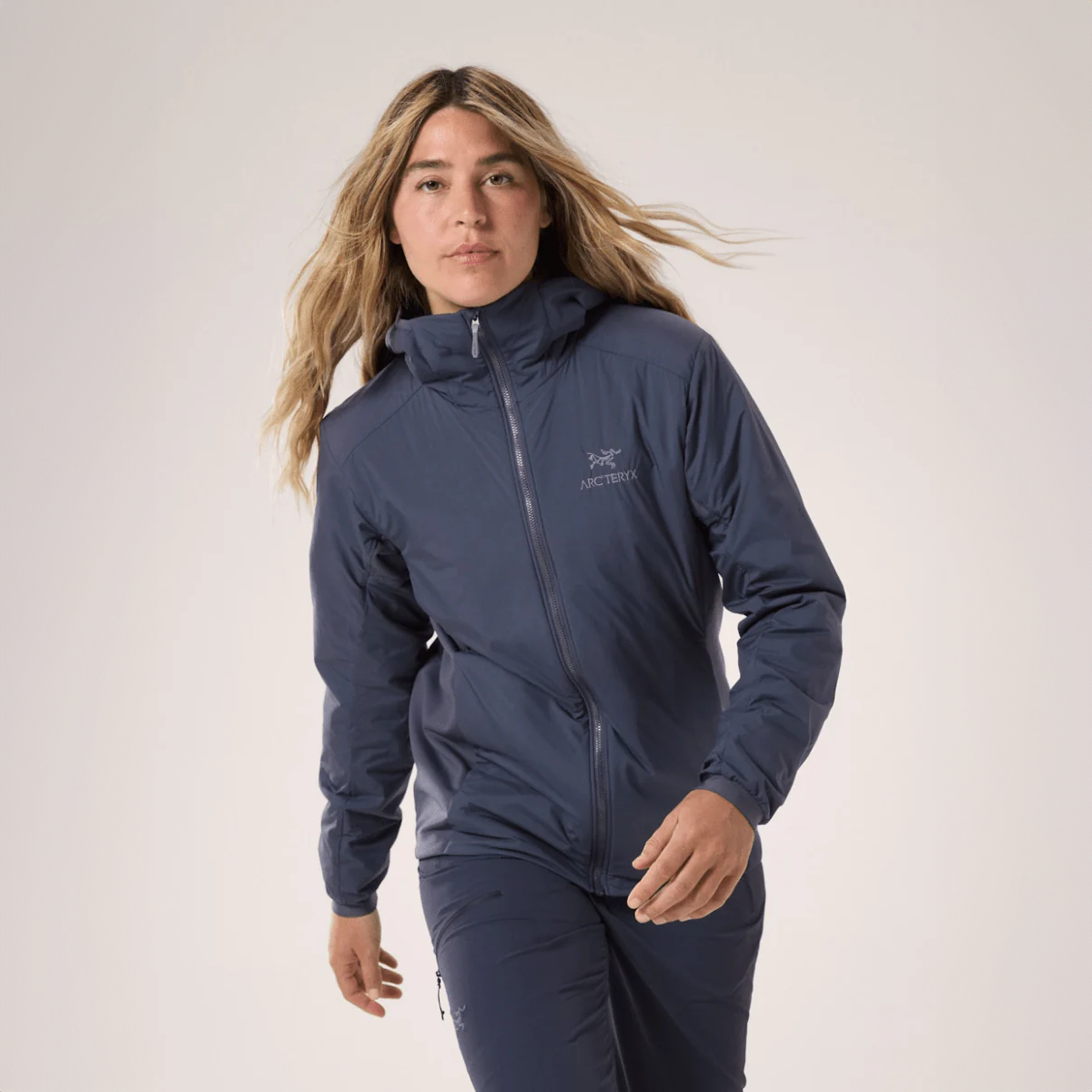 Arcteryx Atom Womens Hooded Jacket - Black Sapphire