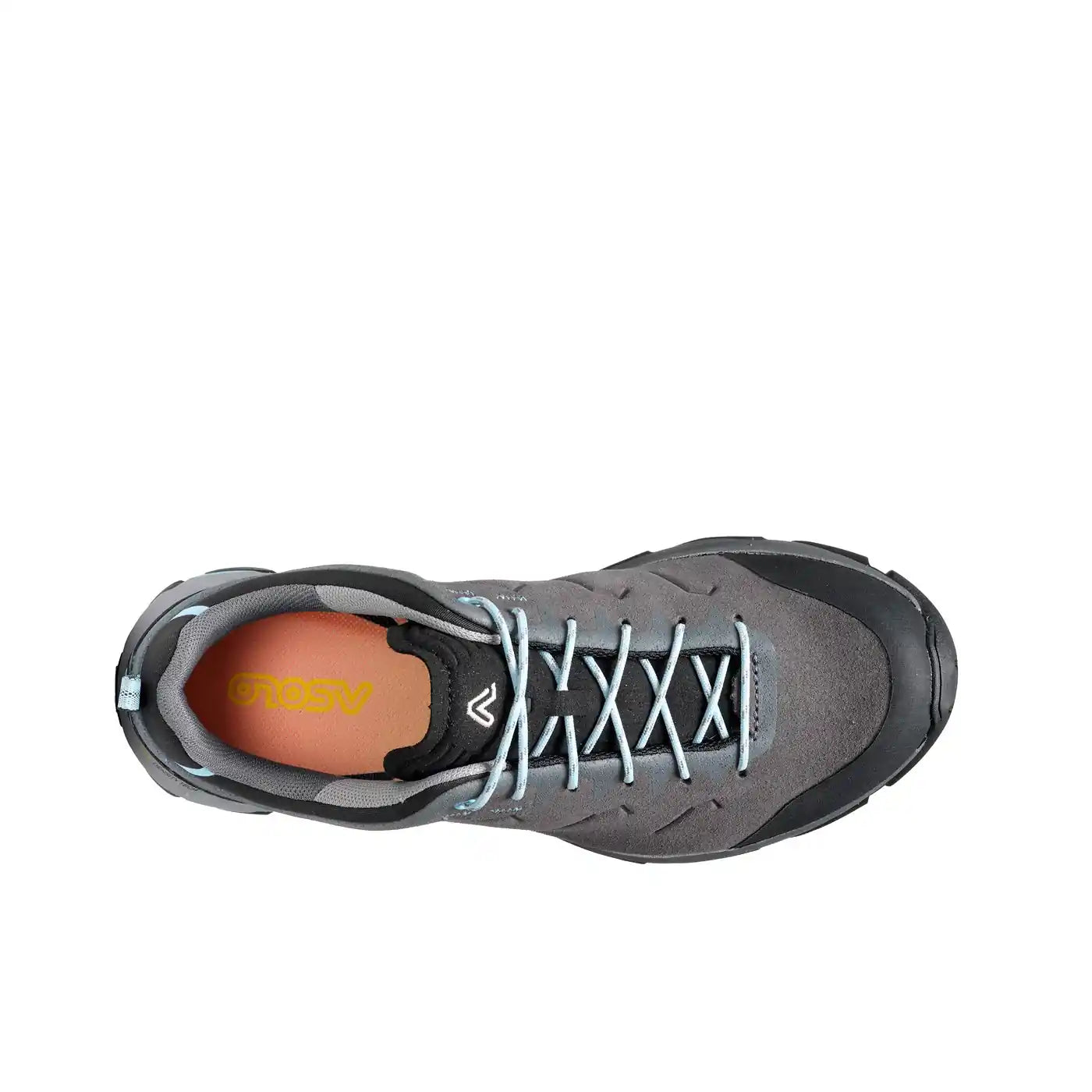 Asolo Acadia Leather GTX Womens Hiking Shoe - Graphite/Sky Blue
