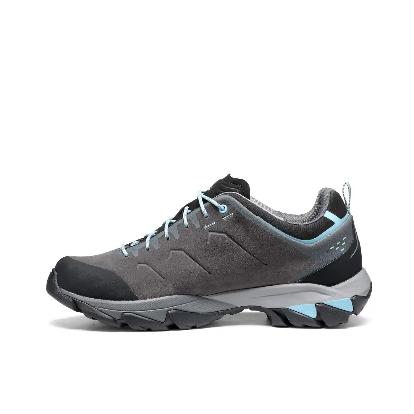 Asolo Acadia Leather GTX Womens Hiking Shoe - Graphite/Sky Blue