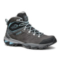 Asolo Acadia Mid Leather GTX Womens Bunion Fit Hiking Boots - Graphite/Sky Blue