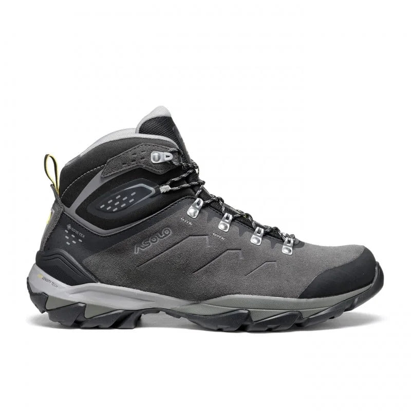 Asolo Acadia Mid Leather GTX Wide Fit Hiking Boots - Graphite/Black