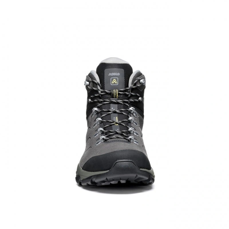 Asolo Acadia Mid Leather GTX Wide Fit Hiking Boots - Graphite/Black