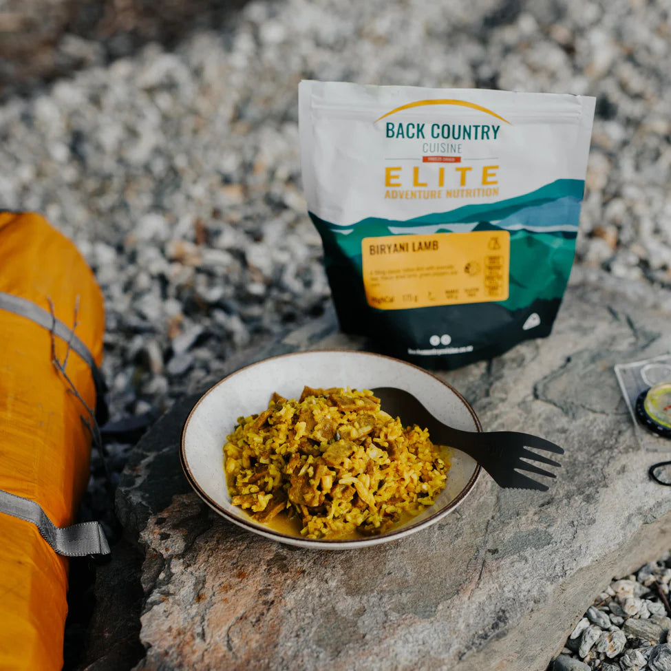 Back Country Cuisine Freeze Dried Food - Elite Biryani Lamb