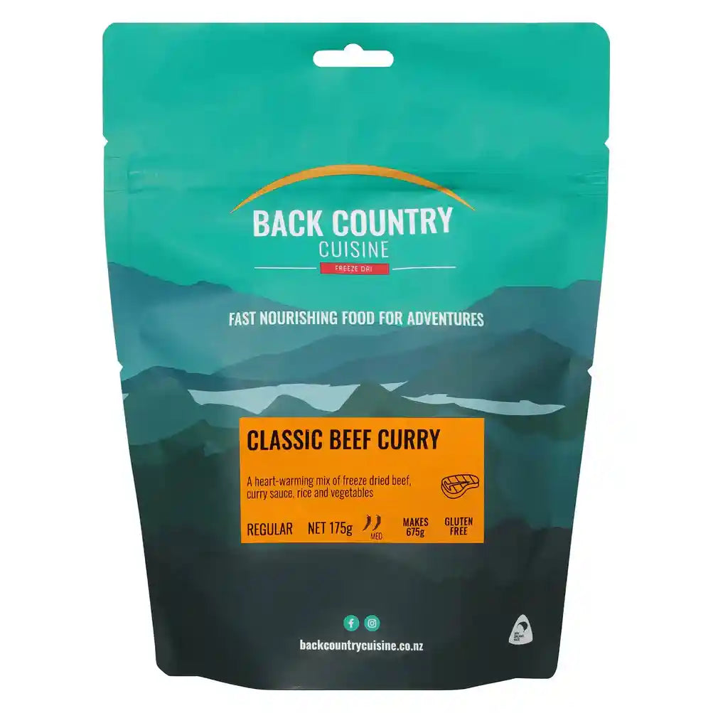 Back Country Cuisine Freeze Dried Food - Classic Beef Curry