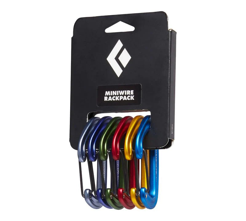 Black Diamond Miniwire Rackpack Climbing Carabiner Wiregate