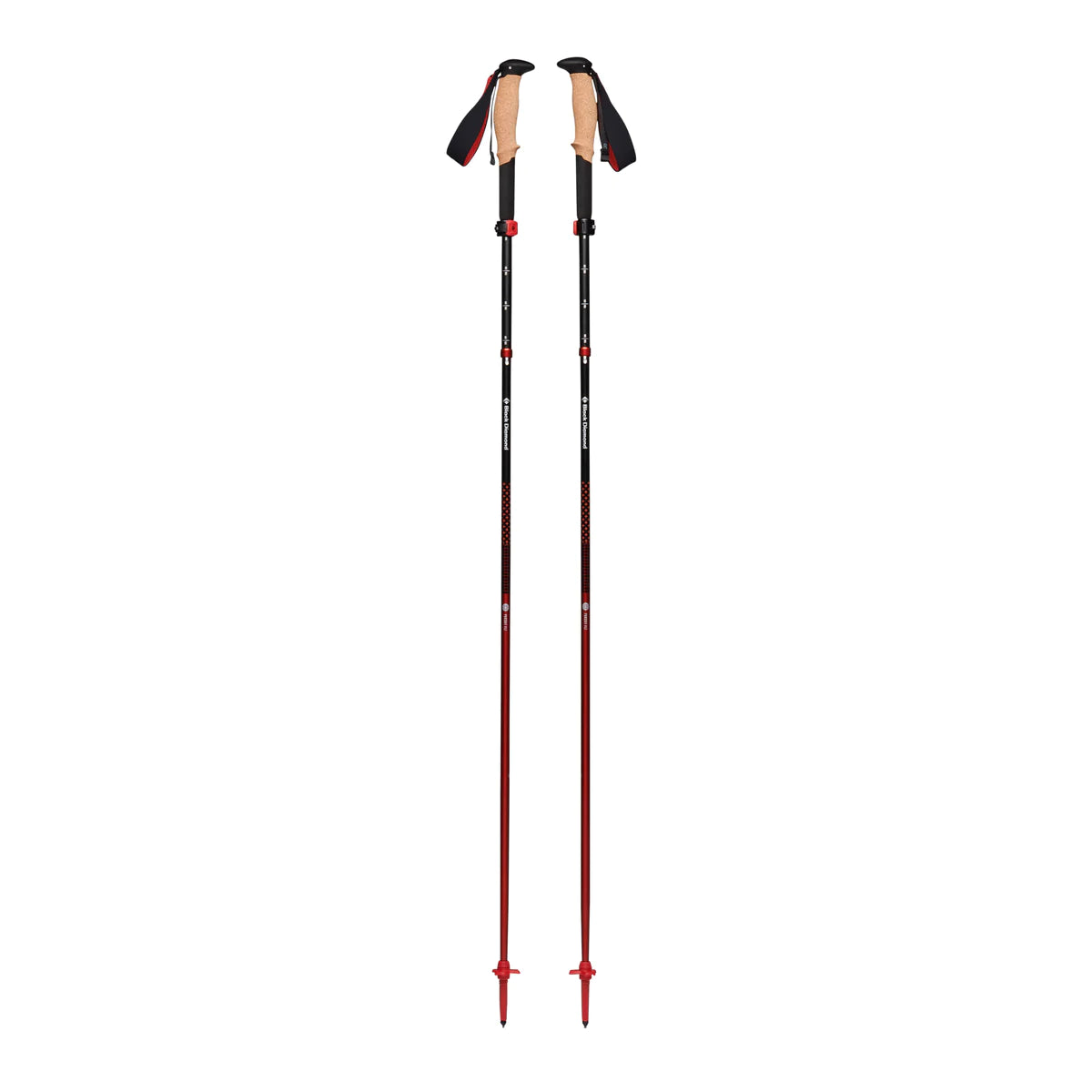 Black Diamond Pursuit FLZ Trekking Poles Black/Octane