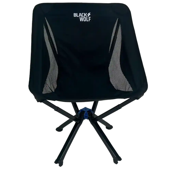 Black Wolf Quick Fold Lightweight Camp Chair