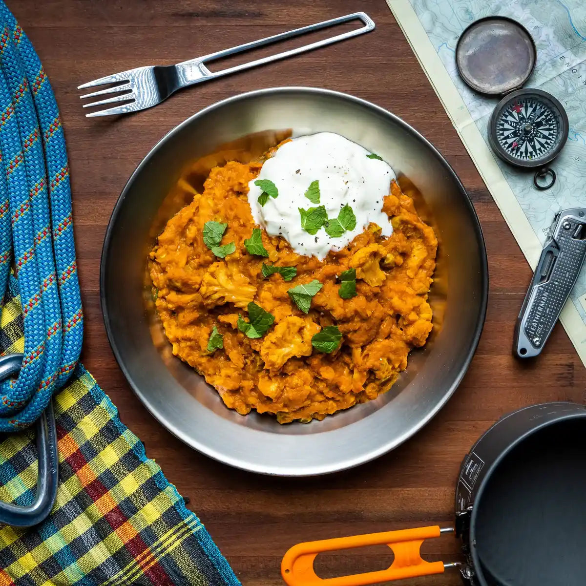 Campers Pantry Cauliflower Pea Dahl Meal