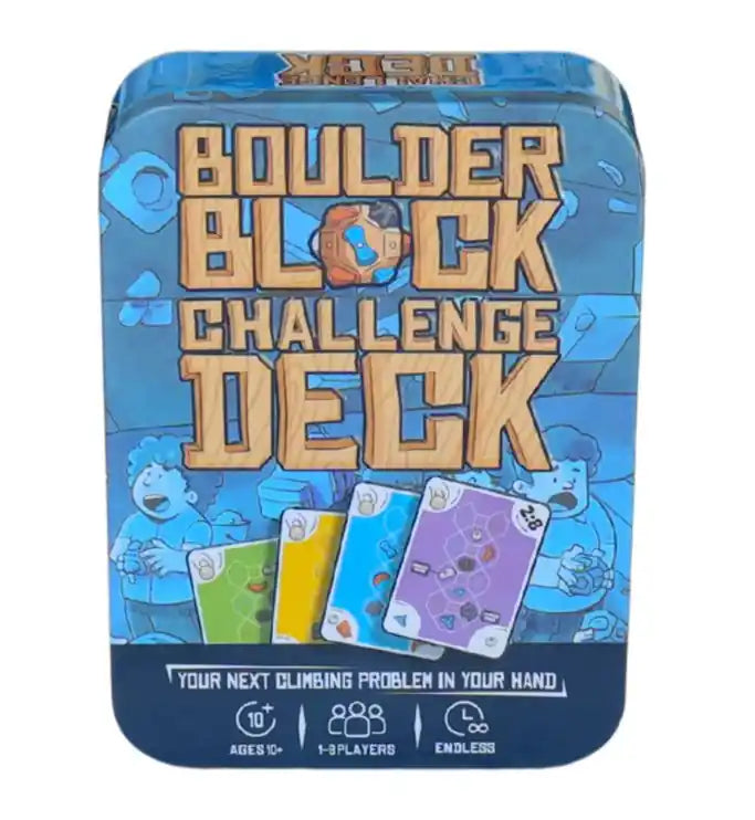 Climbers Gift Boulder Block & Challenge Deck Card Game