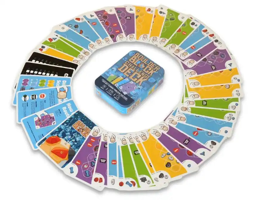 Climbers Gift Boulder Block & Challenge Deck Card Game
