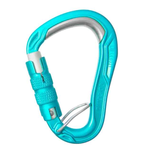 Edelrid HMS Bulletproof Triple Lock Fixed Gate Climbing Carabiner