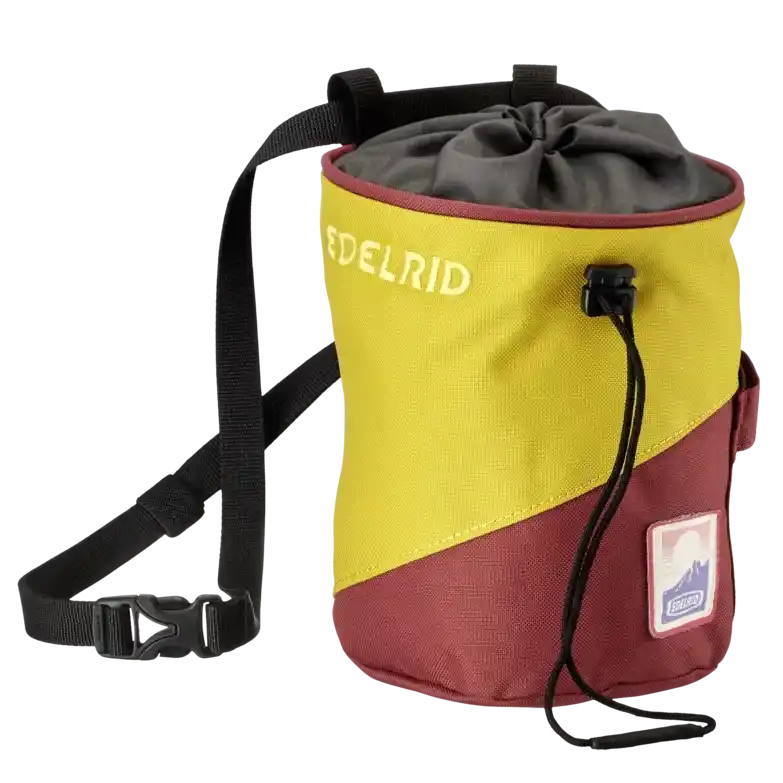 Edelrid Monoblock Chalk Bag Colour Yellow_Red