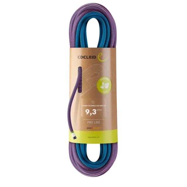 Edelrid Tommy Caldwell Eco Dry CT 9.3mm Dynamic Climbing Rope - 80m