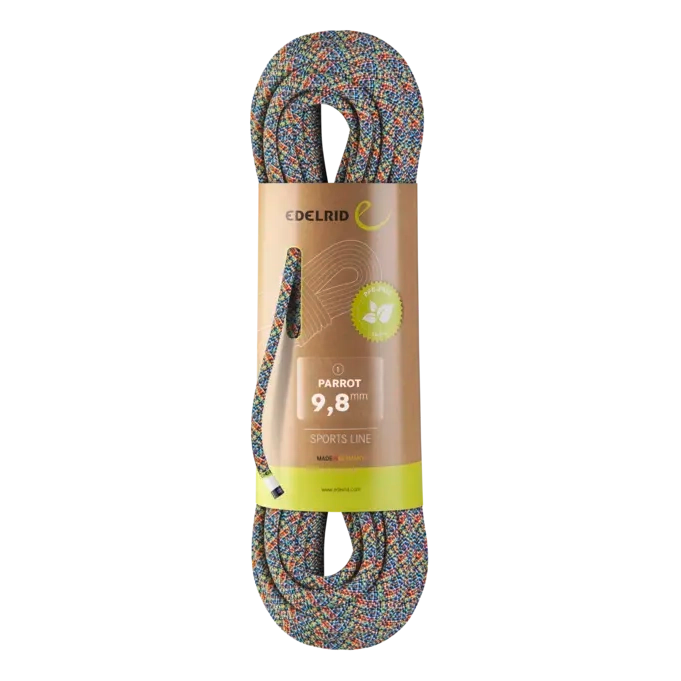 Edelrid Parrot 9.8mm Dynamic Climbing Rope - 80m