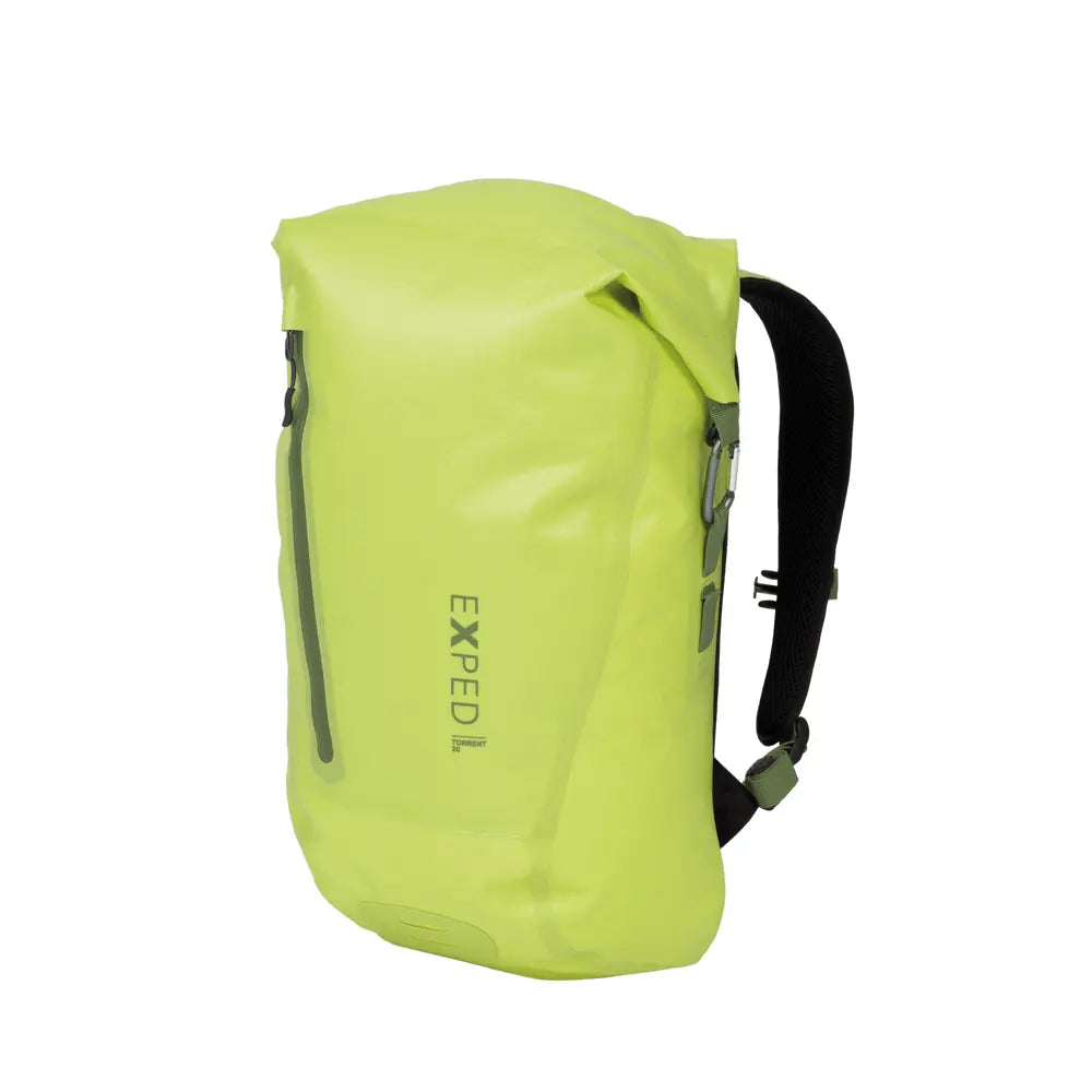 Exped Torrent 20 Litre Waterproof Hiking Pack Colour Lime