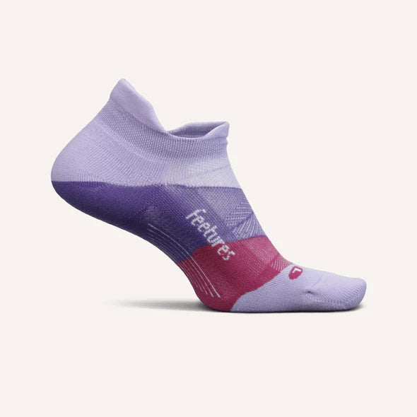 Feetures Elite Ultra Light Cushion No Show Tab Socks Colour Lavender