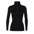 Icebreaker 260 Tech Long Sleeve Half Zip Womens Thermal Top