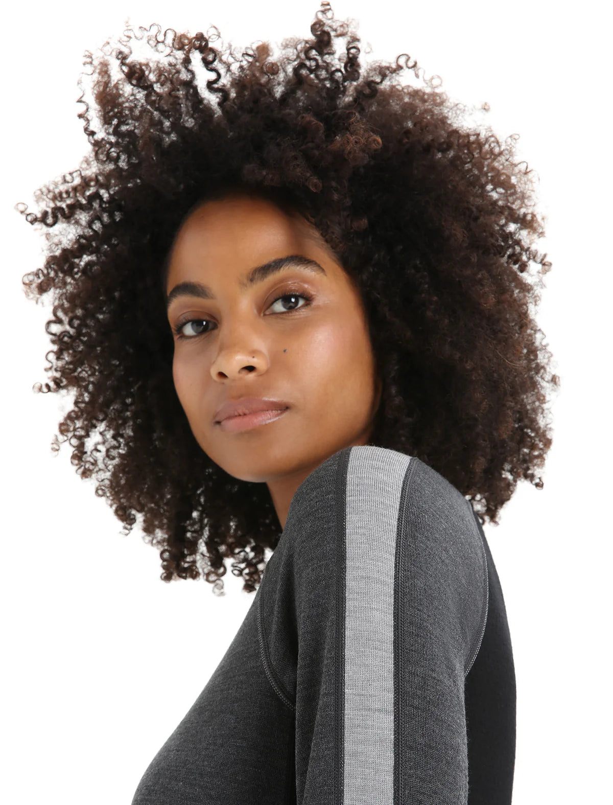 Icebreaker 260 ZoneKnit Long Sleeve Crew Womens Thermal Top