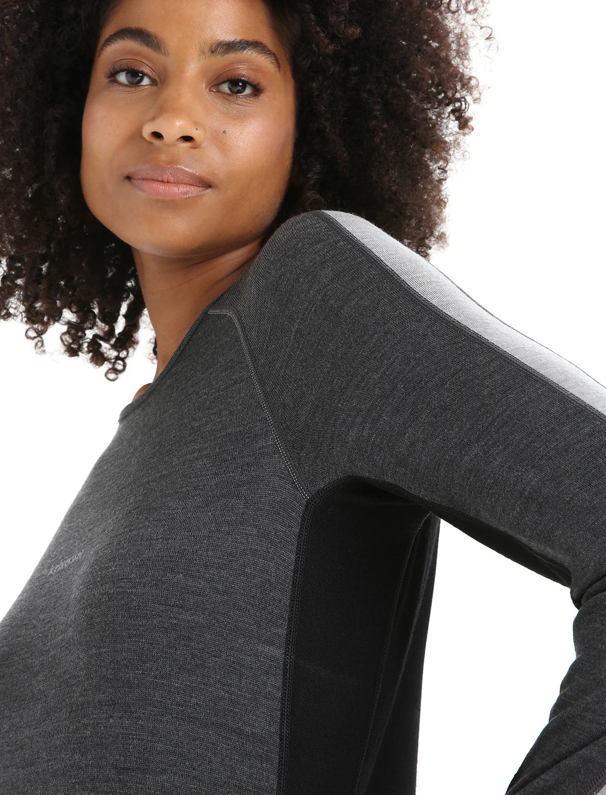 Icebreaker 260 ZoneKnit Long Sleeve Crew Womens Thermal Top