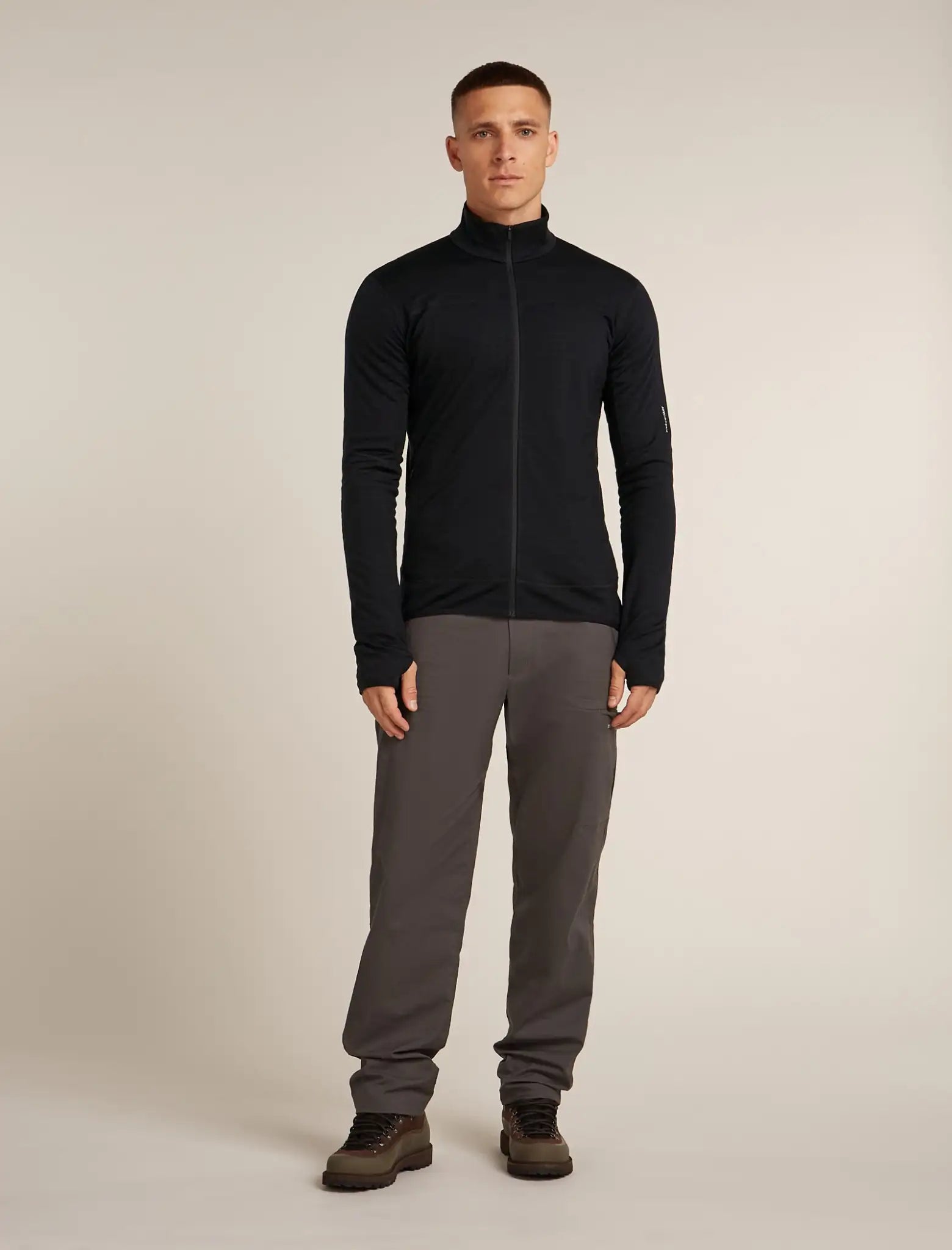 Icebreaker Merino Blend 300 RealFleece Descender Mens Jacket