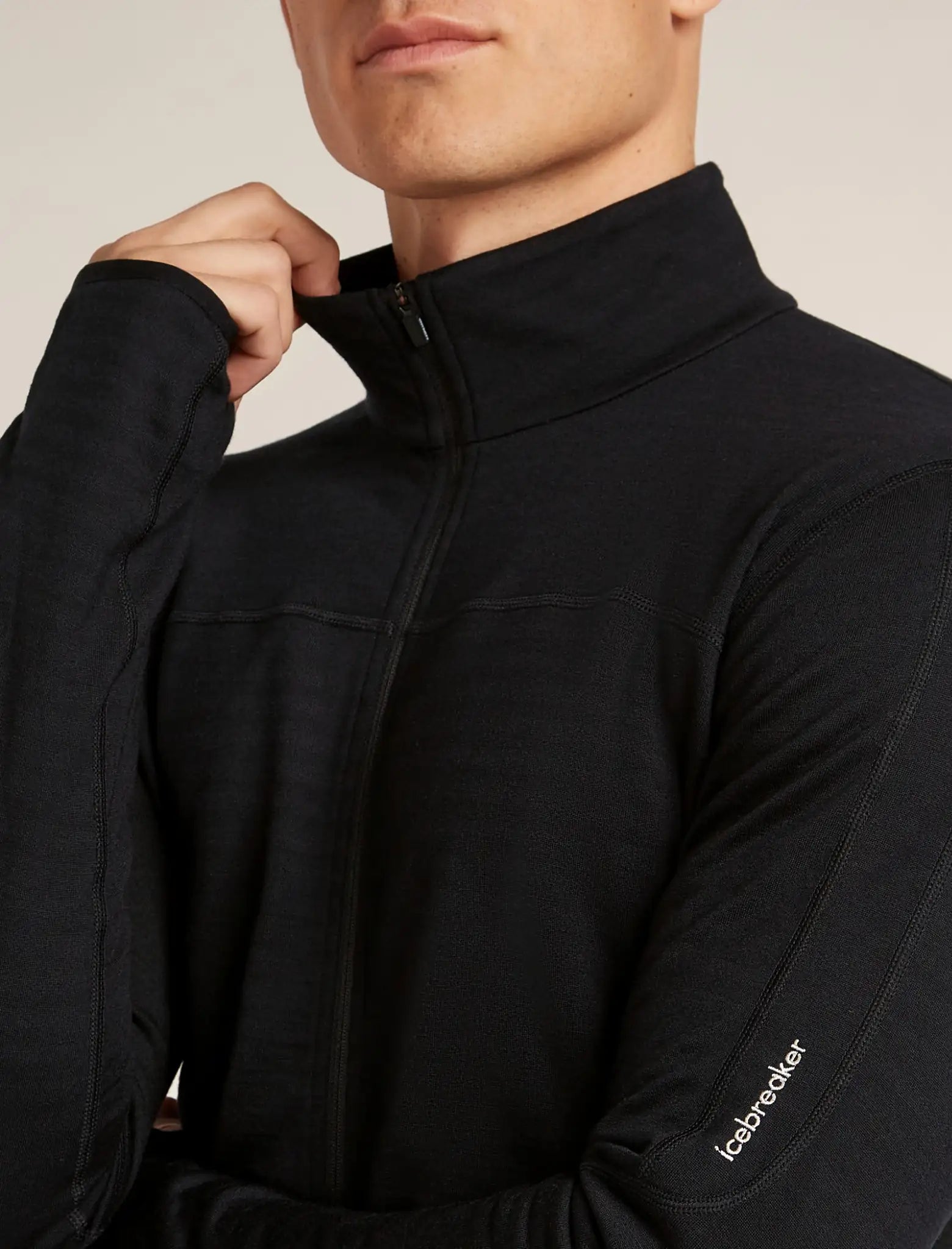 Icebreaker Merino Blend 300 RealFleece Descender Mens Jacket