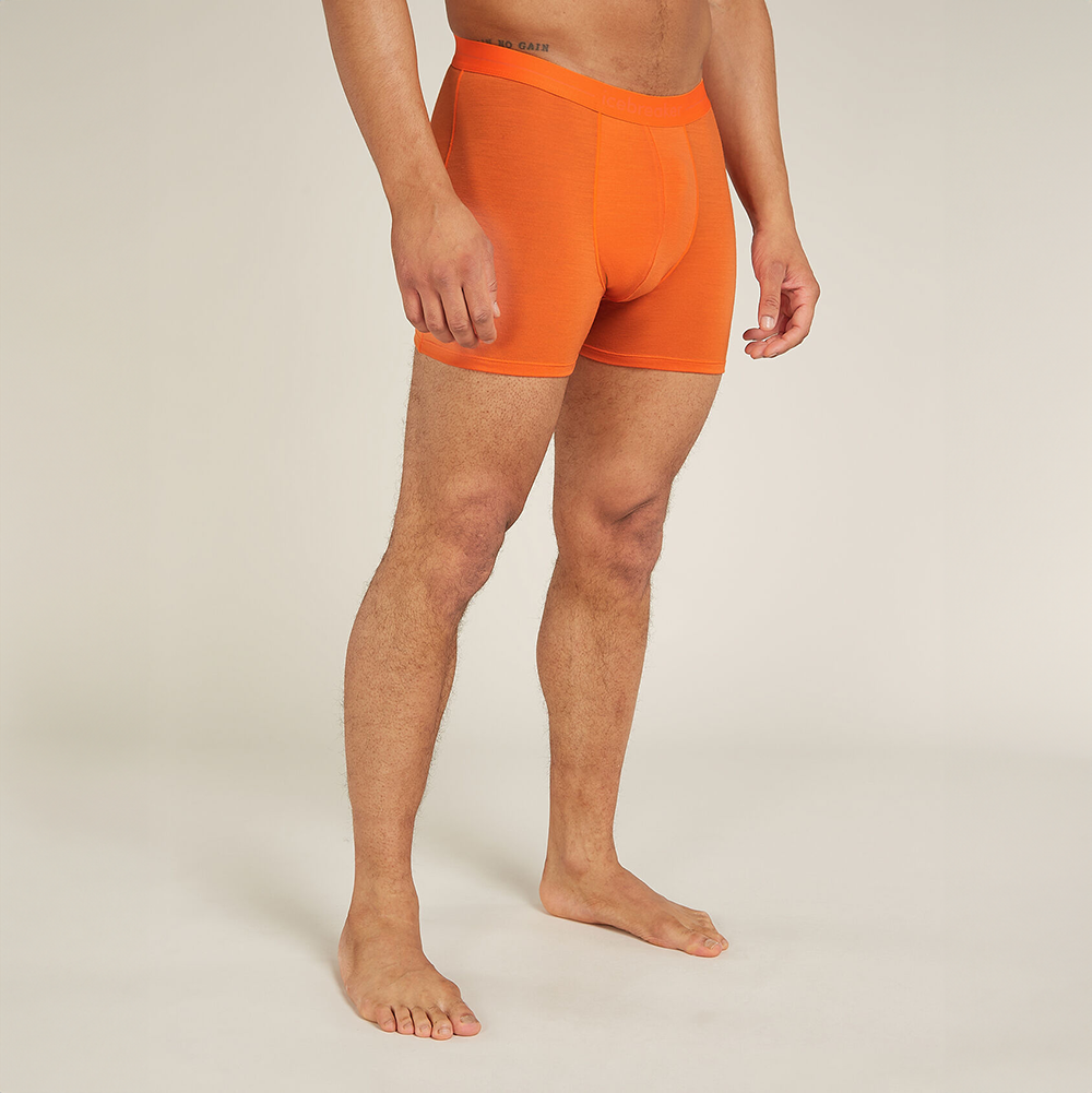 Icebreaker Merino 150 Anatomica Mens Boxers Colour Blaze