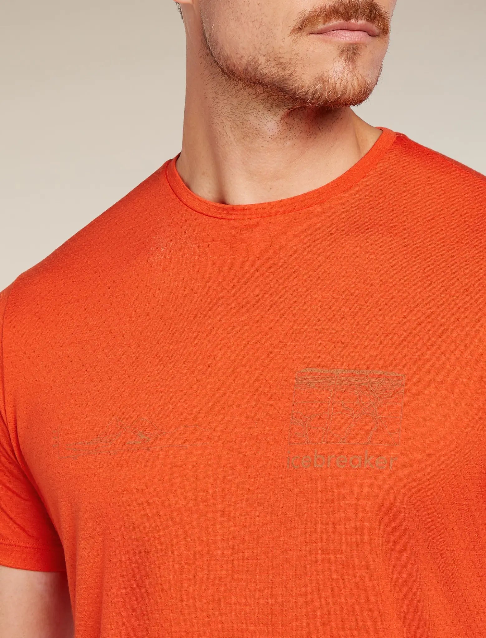 Icebreaker Merino Blend 125 Cool-Lite Sphere Short Sleeve Mens T-Shirt