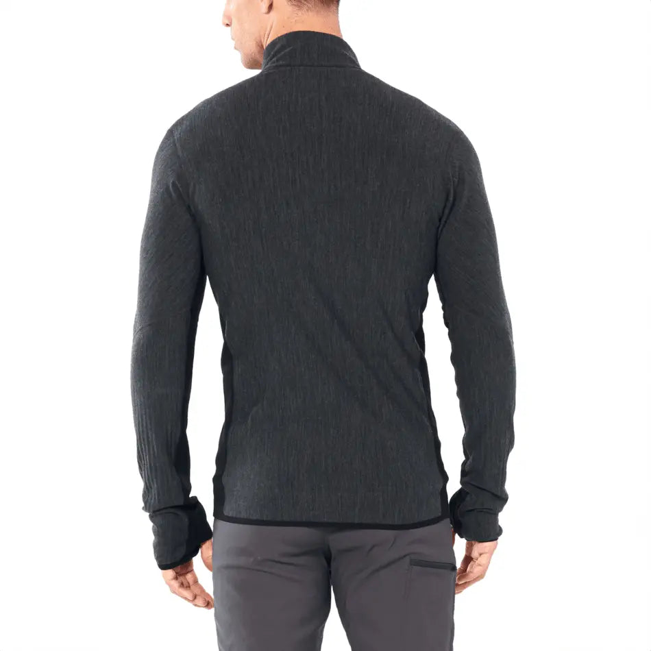 Icebreaker Merino Descender Mens Long Sleeve Zip Jacket