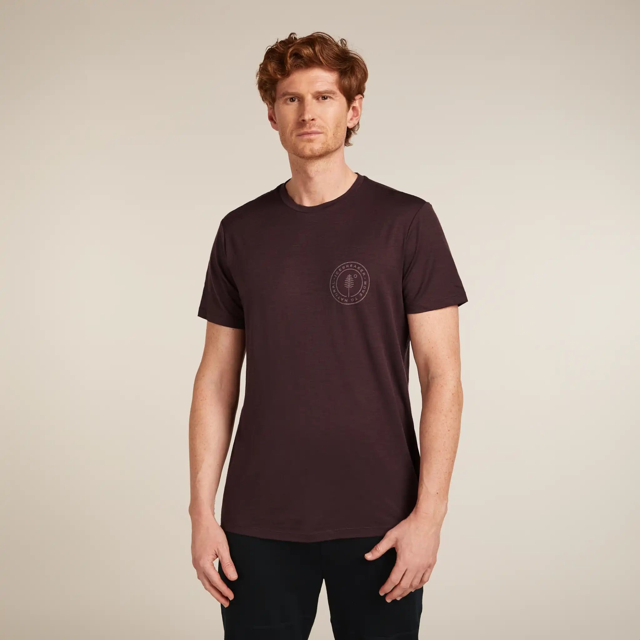 Icebreaker Merino 150 Tech Lite III Hike Naturally Short Sleeve Mens T-Shirt