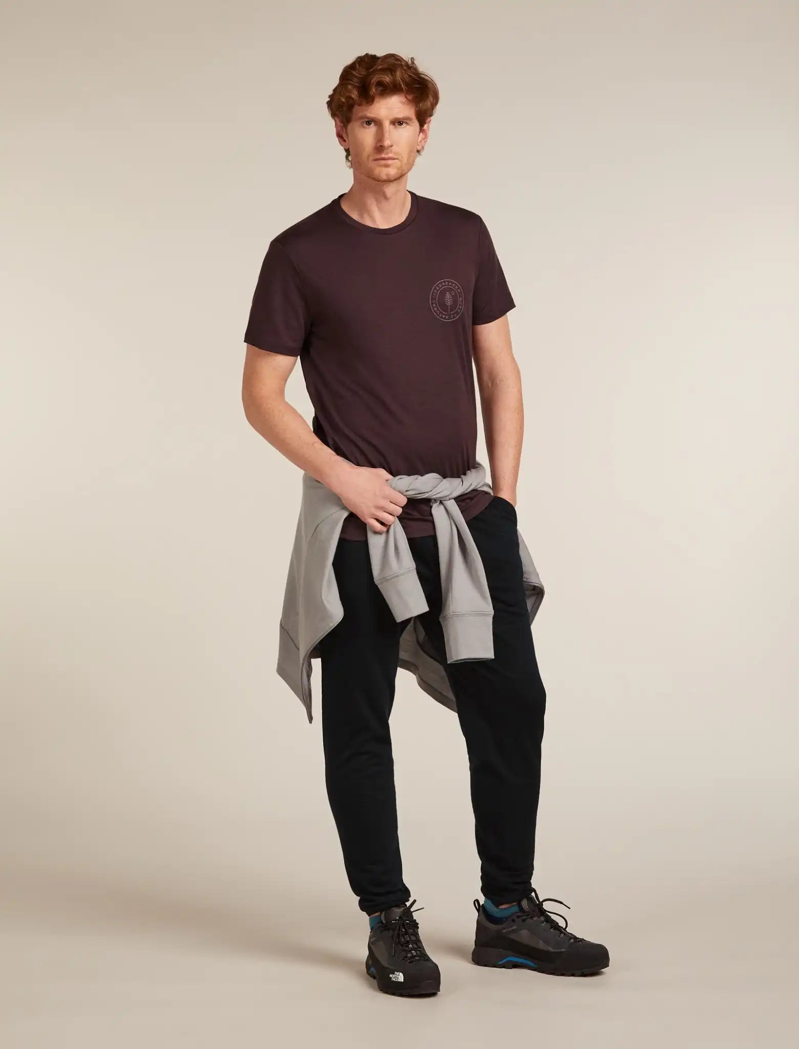 Icebreaker Merino 150 Tech Lite III Hike Naturally Short Sleeve Mens T-Shirt