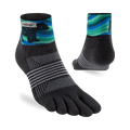 Injinji Artist Designed Womens Mini Crew Socks Aurora Colour Aurora