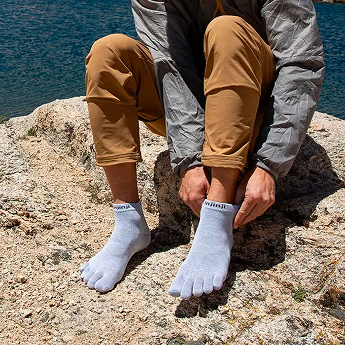 Injinji Lightweight Liner Mini Crew Socks