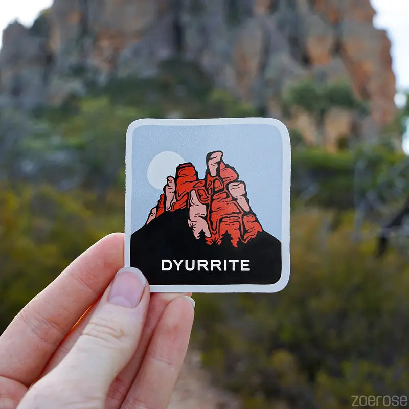 Zoe Rose Creative The Buffs / Dyurrite Sticker