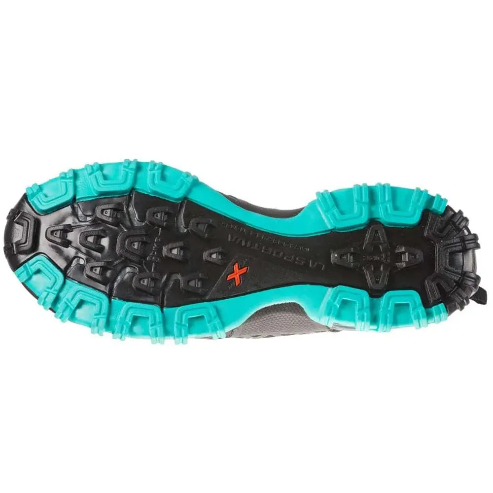 La Sportiva Bushido II Womens Trail Running Shoe - Slate/Aqua - Clearance