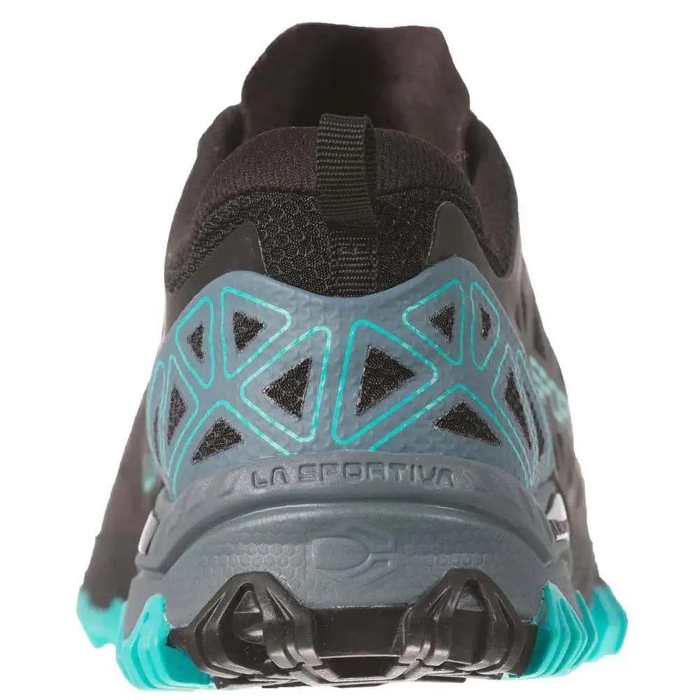 La Sportiva Bushido II Womens Trail Running Shoe - Slate/Aqua - Clearance