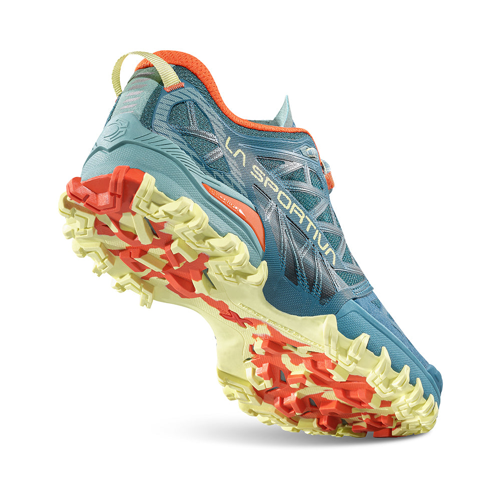 La Sportiva Bushido III Womens Trail Running Shoe - Everglade/Zest