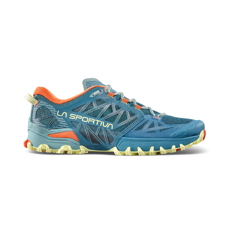 La Sportiva Bushido III Womens Trail Running Shoe - Everglade/Zest