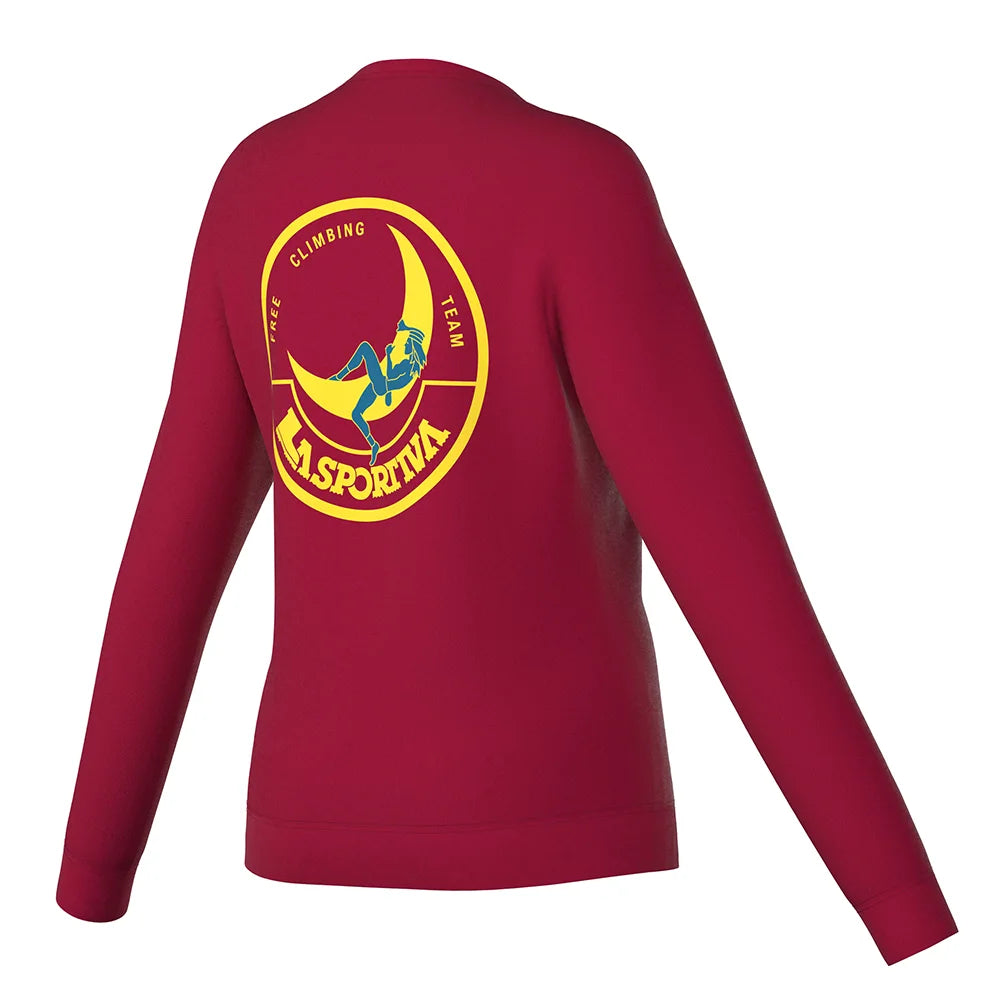 La Sportiva Climbing on the Moon Womens Sweatshirt