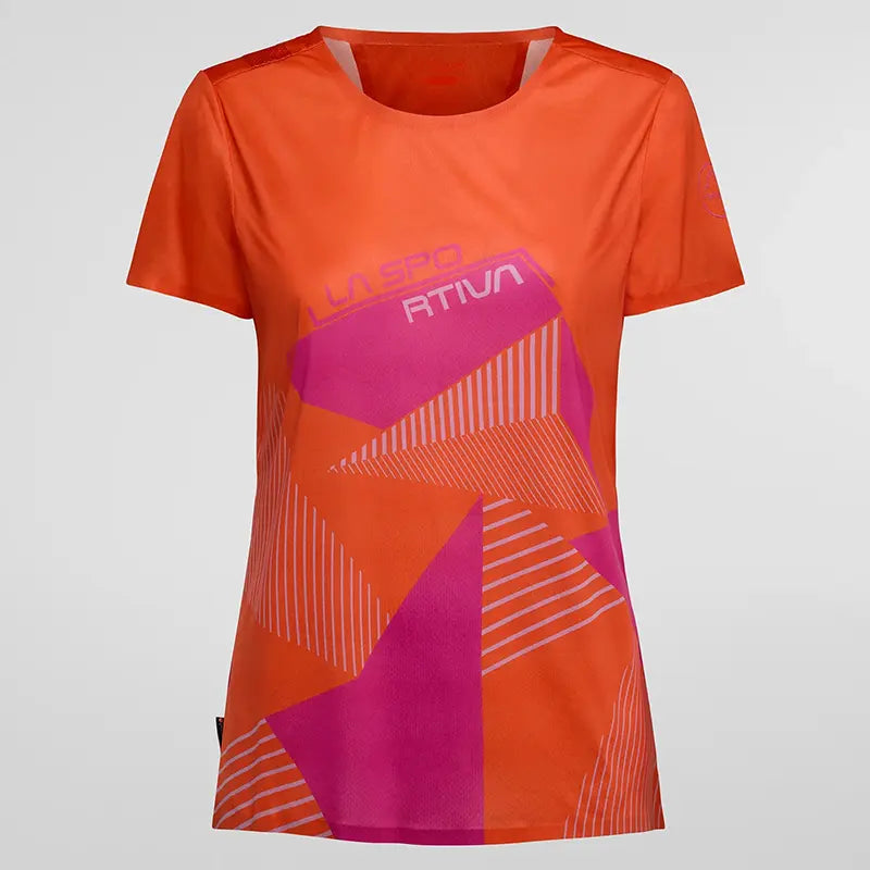 La Sportiva Comp Womens T Shirt Colour Red