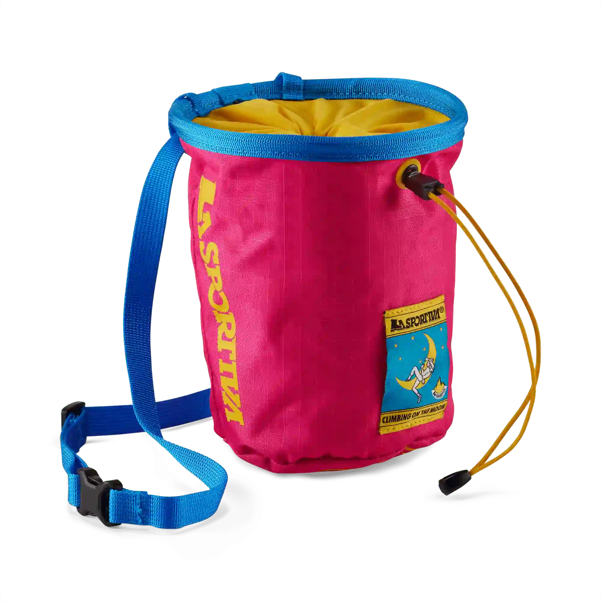 La Sportiva Granite Climbing On The Moon Chalk Bag