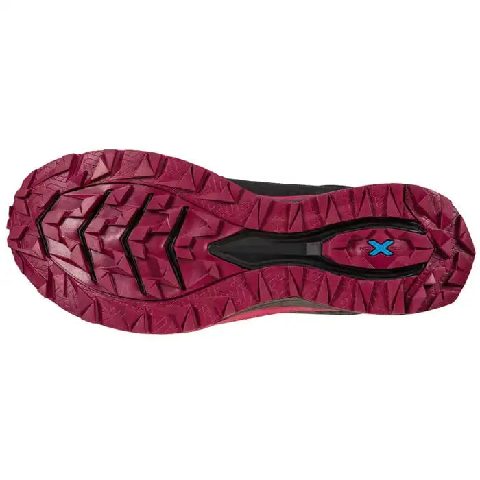 La Sportiva Karacal Womens Trail Running Shoe - Black/Red Plum