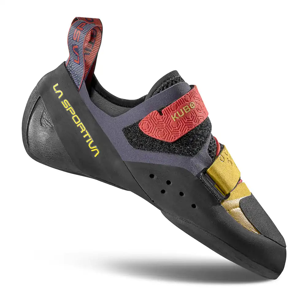 La Sportiva Kubo Mens Climbing Shoe - Savana / Mountain Red